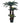 Plantă artificială palmier cycas cu ghiveci, verde