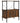 Unitate rafturi cu 3 niveluri și dulap, oțel/ lemn